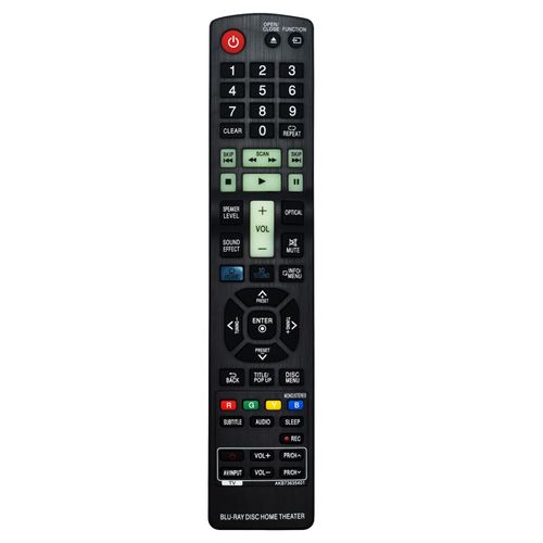 AKB73635401 Replace Remote Control Compatible with LG Blu-ray Player DVD Home Theater BH7440P BH7540T BH9540TW BH7540TW BH7240B S94T1-S BH7220B BH7420P BH7520T BH7230BW BH7230BWB BH7530TW BH7530TWB
