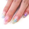 Nelpara Flower Tip Sky Blue 10pcs