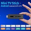 Generic Android TV Stick 4K, Black, Wi-Fi, Bluetooth, HDMI, 4K HDR, Voice Control