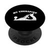 My Therapist Hand Planer Woodworking PopSockets Swappable PopGrip