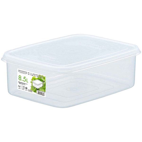 Iwasaki Industrial Storage Container, Antibacterial, Stain Prevention, Jumbo Case, L 2.8 gal (8.5 L) B-884 KB, Made in Japan