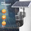 WiFi 4MP Wireless Solar Power PTZ IP Camera Security Waterproof 8X Digital Zoom