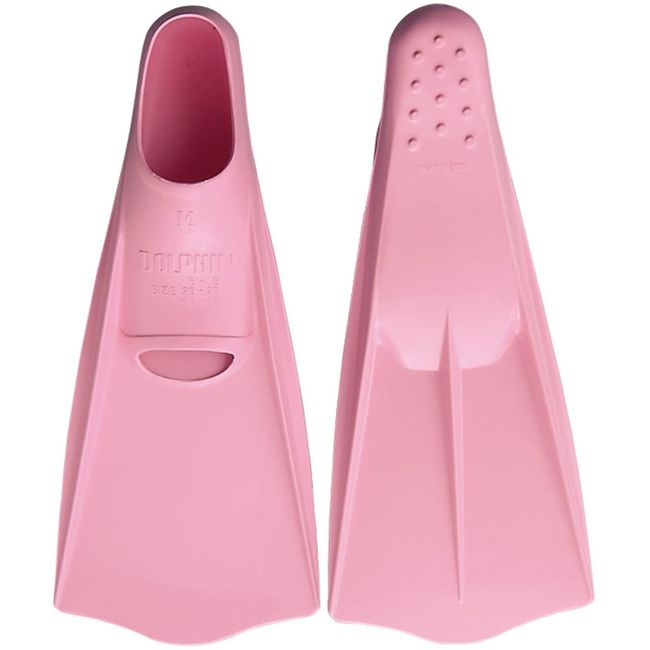 AQA KF2118K Marine Sports Fins, Dolphin Color, Pink (11), M