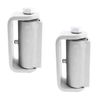 Liftmaster 2100Z Standard Gate Hinge Flat Mount, Both Sides (Zinc Plated) Pair