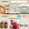 Gap Paper for Label Maker (3 Rolls Color), Only Compatible with BSFANN WP9525 Label Maker