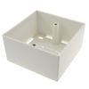 kenable Surface Mount Back Box Pattress Box 1 Gang 46mm [45mm]