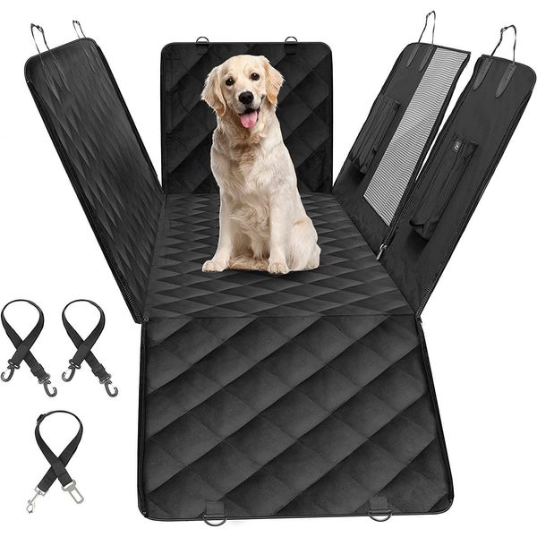 Pet Dog Seat Cover for Truck Suv Car Back Seat Hammock Waterproof Mat Protector