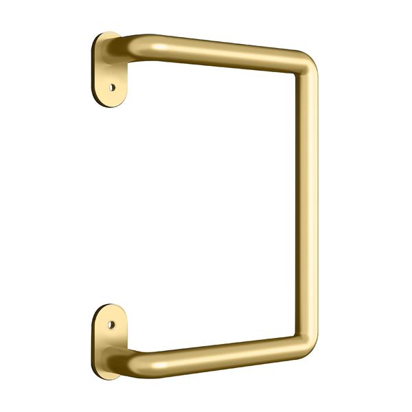 National Hardware N700-105 Troy Pull Handle, Interior Sliding Barn Door Hardware, 8-Inches, Brushed Gold