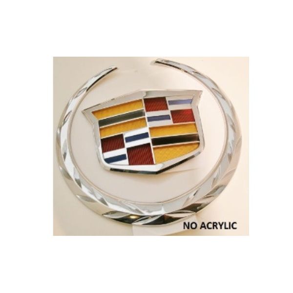 NEW!! Cadillac ESCALADE 2015 GRILLE WREATH & CREST EMBLEM!!