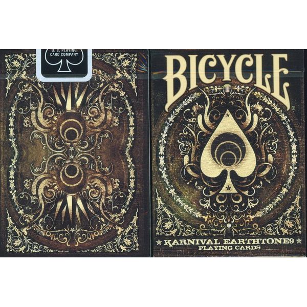 Bicycle Karnival Earthtone9 Playing Cards