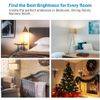 DEWENWILS Foot Slide Plug-In Dimmer Switch Dimmable LED Bulb Compatible, 6.6 ft