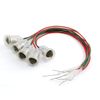 Longdex 5PCS Miniature Bulb Bases 110V E10 Screw Type Lamp Holder With Wire