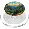 Mountains Wilderness Forest Hiking Pine Tree Nature PopSockets MagSafe PopGrip for iPhone