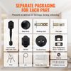 VEVOR Front Door Handle and Deadbolt Set Matte Black Front Door Lock Set Knob