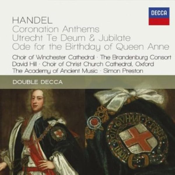 Handel: Coronation Anthems/Utrecht Te Deum & Jubilate/...
