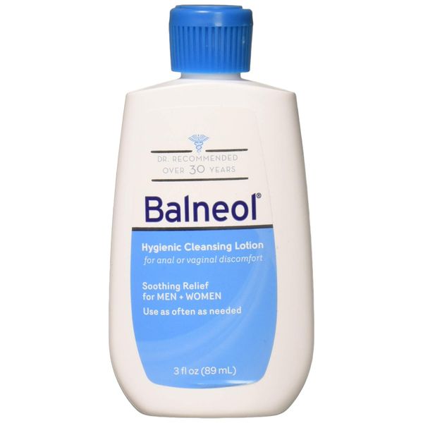 Balneol Hygienic Cleansing Lotion, 3 oz. (Pack of 2)
