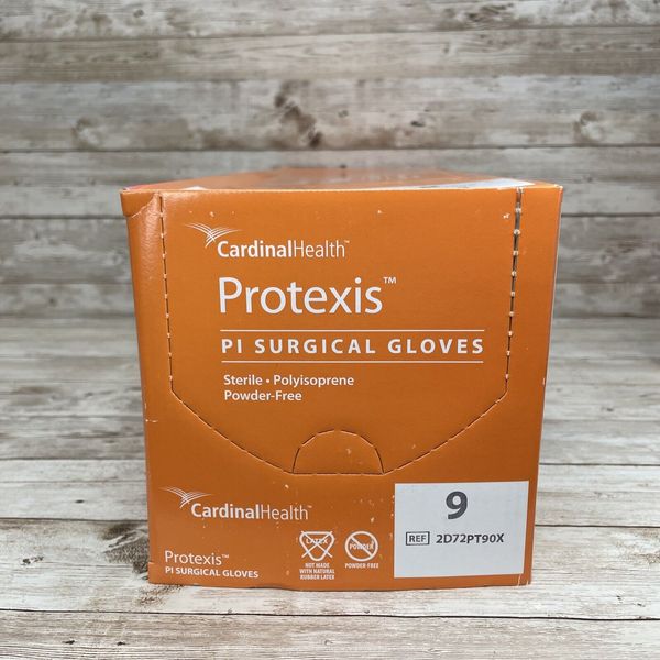 *OPEN BOX* Cardinal Health Protexis PI Surgical Gloves 50 pair Size: 9 See Dates