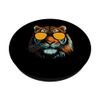 Dad Mom Cool Sunglasses - Funny Tiger PopSockets Swappable PopGrip