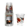 Party Essentials SD162087 20 Count Soft Plastic Printed Party Cups, 16-Ounce, Halloween