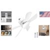 Whisper Quiet Light Socket Fan with Turbo Airflow - Easy Screw-In Installation