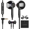 LUDOS NOVA Wired Earphones with Mic Noise Isolation