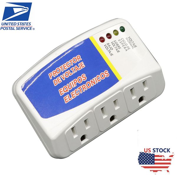  Voltage Power Surge Protector 120V Refrigerator Brownout Appliance NEW