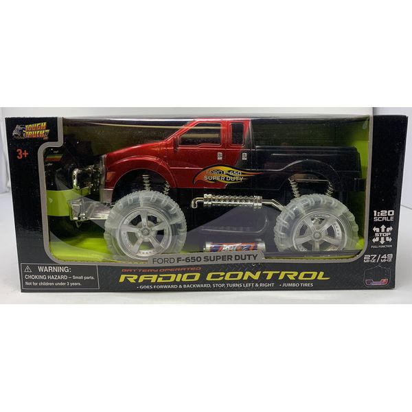 RC Radio Control Ford F-650 1:20 Remote Control Battery Operated Tough Truck NIB