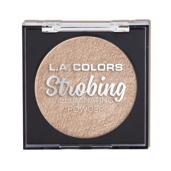 L.A. COLORS Strobing Illuminating Powder, Champagne, 1 Ounce
