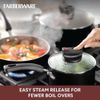 Black 14-Piece Smart Control Cookware Nonstick Pots and Pans Set
