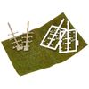 Busch 1153 - Small Animal Set - Unpainted, Beige