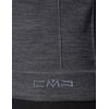 CMP - Nahtloser Strick für Herren, Schwarze Mel., M/L