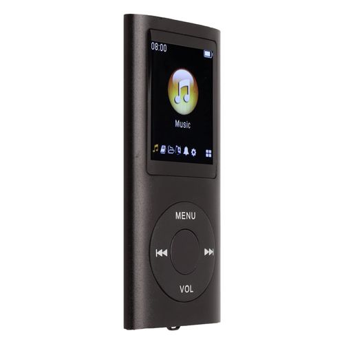 MP3 Player With 1.8 Inch LCD Screen, HiFi Lossless Sound Slim Portable Digital Audio Player for Students, Support Expandable Memory