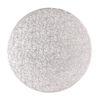 11'' (279mm) Cake Board Round Silver Fern - Single