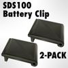 Uniden SDS100 Scanner Battery Door Clip Replacement - 2 PACK