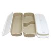 Bread Dribble Slim 2-Tier Lunch Box