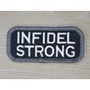 MSM INFIDEL STRONG SWAT MILSPEC MONKEY TACTICAL ARMY HOOK MORALE PATCH
