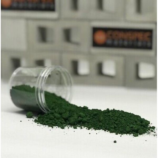 Concrete Color IRISH GREEN Pigment Dye for Cement Mortar Grout Pool Plaster 2 oz