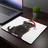 DistinctInk Mouse Pad - 1/4" Foam Rubber - Affenpinscher Puppy