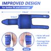 Hilph Knee Ice Pack Wrap, Reusable Ice Pack for Knee Replacement Surgery Hot Cold Therapy Gel Cold Pack Around Entire Knee for Pain Relief, Arthritis, ACL, Swelling, Meniscus Tear