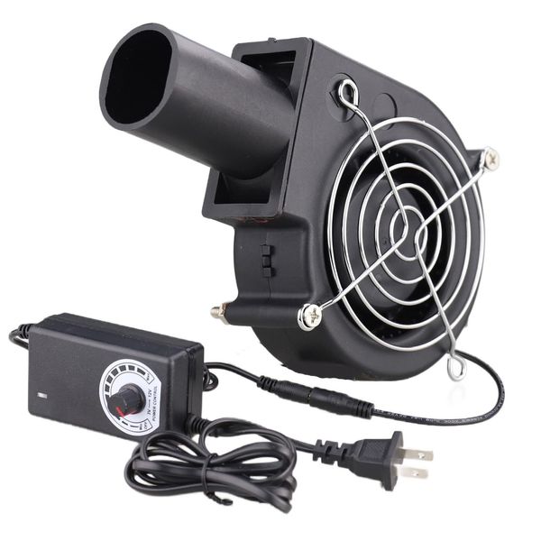 Bbq Air Mover Blower Fan 12v 97mm X 33mmvariable Speed Centrifugal Fan With 110v