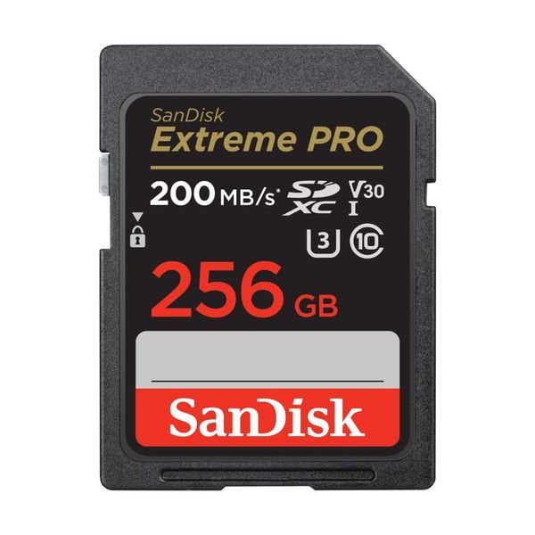 SanDisk 256GB Extreme PRO SDXC UHS-I Memory Card - C10, U3, V30, 4K UHD, SD Card - SDSDXXD-256G-GN4IN Digital Cameras