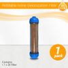 Mixed Bed Ion Exchange Resin 0 PPM Demineralization DI Filter Refillable Housing