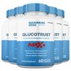 Glucotrust Capsules Max +, Glucotrust Max+ Maximum Edge Supplement (5 Pack)
