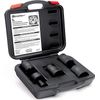 Spindle Nut Socket Tool Kit, 5 Piece, Remove Spindle Nuts, Various Size Lug Out