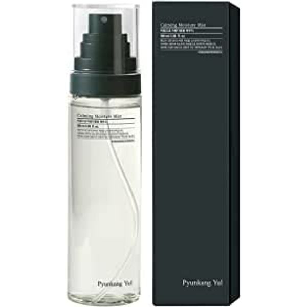 PYUNKANG YUL Calming Moisture Mist - Facial Spray with AHA & PHA, Tea Tree That Hydrates & Soothes - Astringent for Face - Korean Face Skin Care Mist for Acne Prone Skin - 100ml 3.38 Fl.Oz.