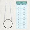 KnitPro Nova Cubics Fixed Circular Needles 40" (100cm) | 4.50mm