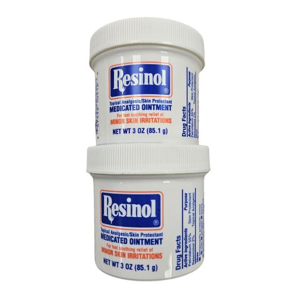 Resinol Ointment Jar - 3 oz ( 2 pack ) FRESH PHARMACY STOCK ^