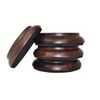 KingPoint Hard Wood Piano Coasters Set of 4
