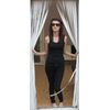 Heavy Duty Bug Blind,Strip Blind-90cm wide- Complete with self adhesive fitting hooks for Plastic Door frames- Largest available from drop down menu (ALL WHITE)