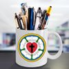 Lutheran Rose Coffee Mug